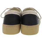 Chanel 2013 Archive Coco Mark Embroidery Bicolor Leather — view 4