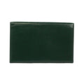 Hermes Bifold Box Calf Green Wallet Gold