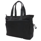 Prada Tote Tessuto Shoulder Bag Black Nero Nylon — view 2