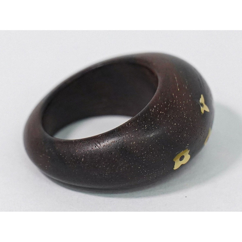 Louis Vuitton LV Bag Sylvania Ring L No 16 Wood Brown Gold — view 5