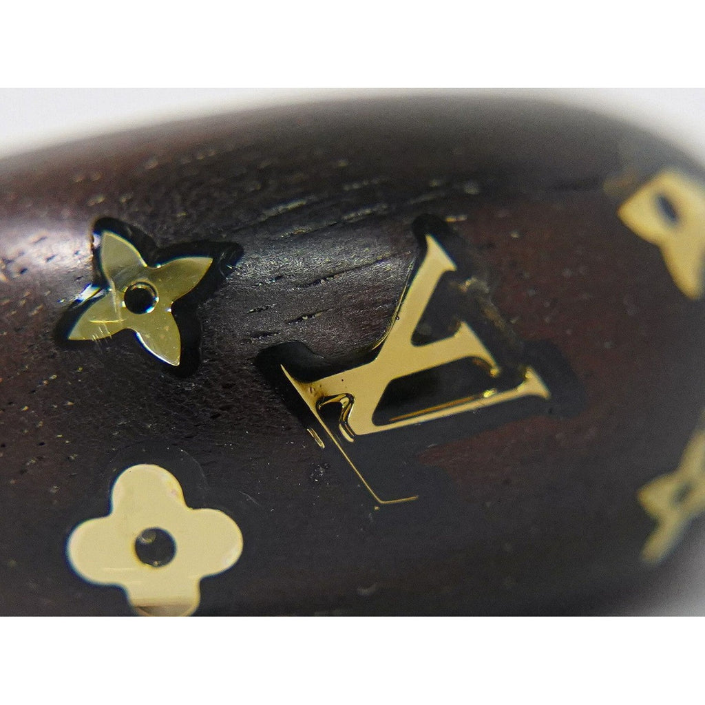 Louis Vuitton LV Bag Sylvania Ring L No 16 Wood Brown Gold — view 6