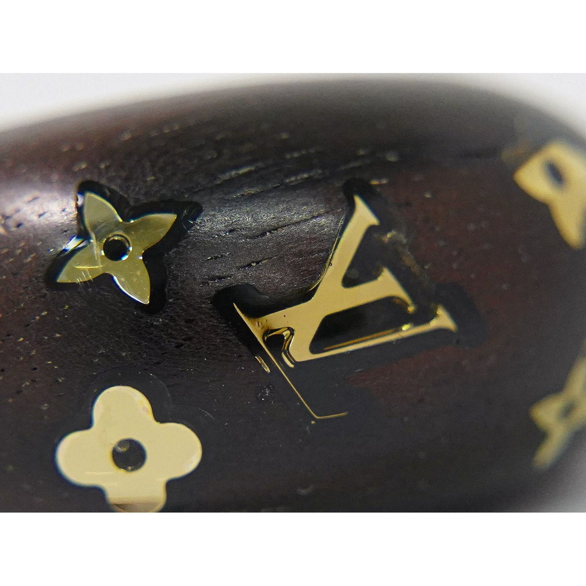 Louis Vuitton LV Bag Sylvania Ring L No 16 Wood Brown Gold — view 6