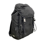 Prada Backpack Tessuto Nylon Black Silver — view 2