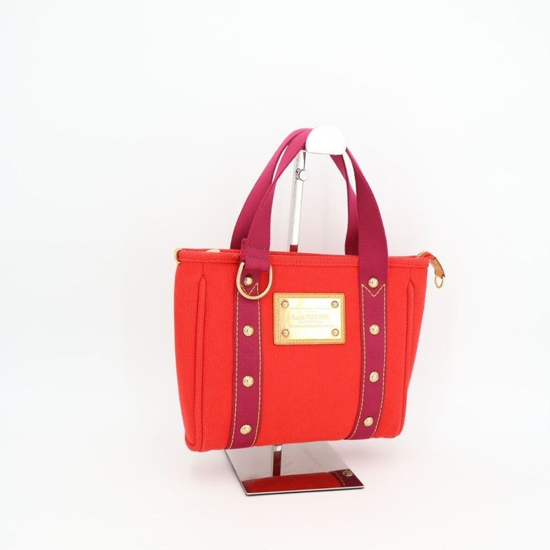 Louis Vuitton Antigua Cabas PM Rouge Handbag