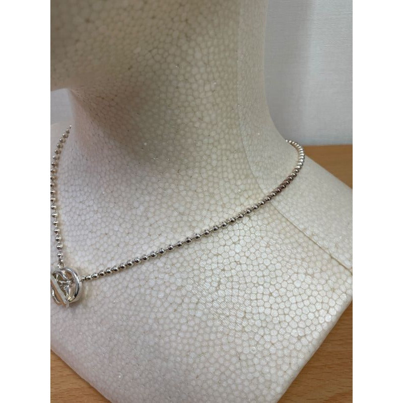 Gucci 925 Double G Ball Chain Necklace — view 3