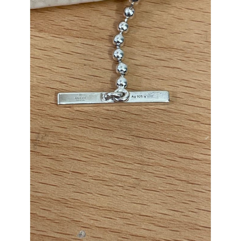 Gucci 925 Double G Ball Chain Necklace — view 6
