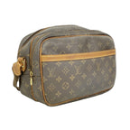 Louis Vuitton Shoulder Bag Monogram Reporter PM Brown — view 2