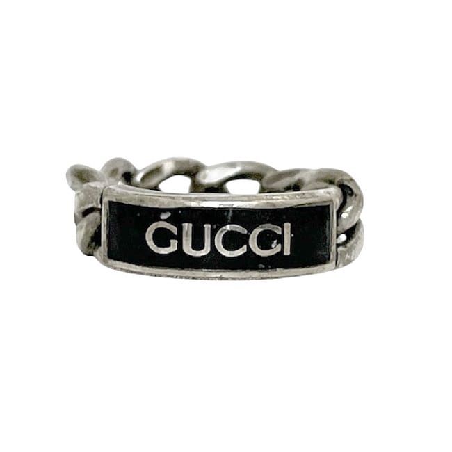 Gucci Ring Black Silver — view 5