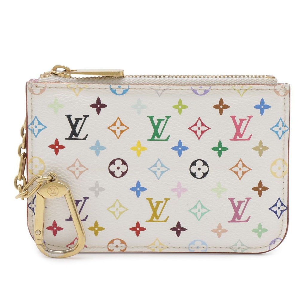 Louis Vuitton Monogram Multicolor Pochette Cles Coin Purse Bron