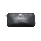 Chanel Lucky Flower GD Leather Zip Around Wallet
