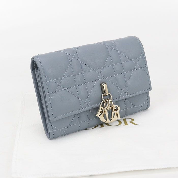 Dior Glycine Wallet My Bifold Lambskin