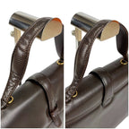 Bottega Veneta Marco Polo 2-Way Top Handle Bag Shoulder Dark Brown Leather — view 7
