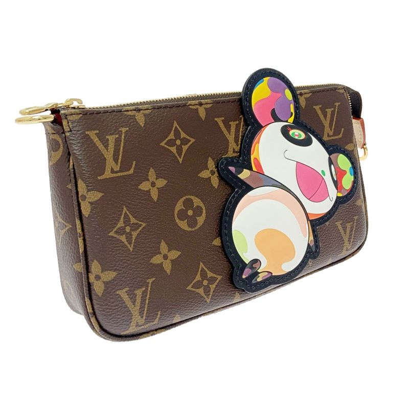 Louis Vuitton Monogram Pochette Axessoire Takashi Murakami — view 4