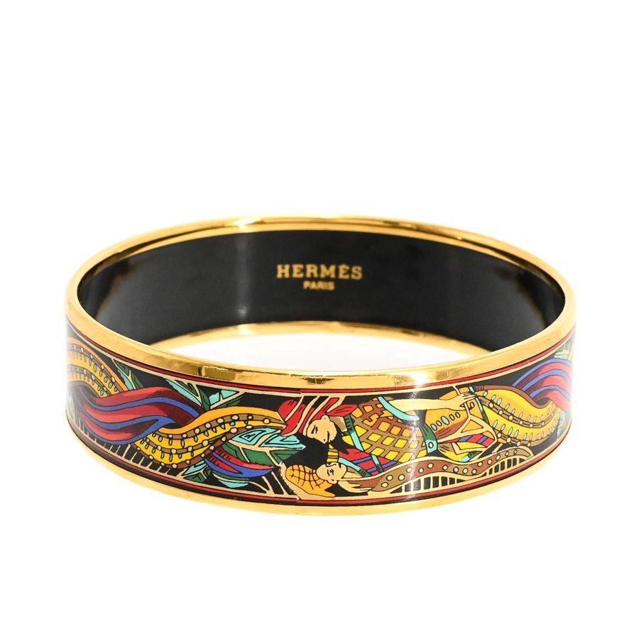 Hermes Bangle Enamel GM Bracelet