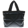 Prada Padette Quilted Nappa Leather Tote Black