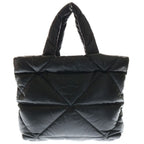 Prada Padette Quilted Nappa Leather Tote Black