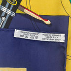 Hermes Scarf Silk Carre 90 the Original New Orleans Creole Jazz — view 9