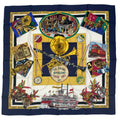 Hermes Scarf Silk Carre 90 the Original New Orleans Creole Jazz