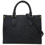 Louis Vuitton Monogram Empreinte On The Go PM Shoulder Bag