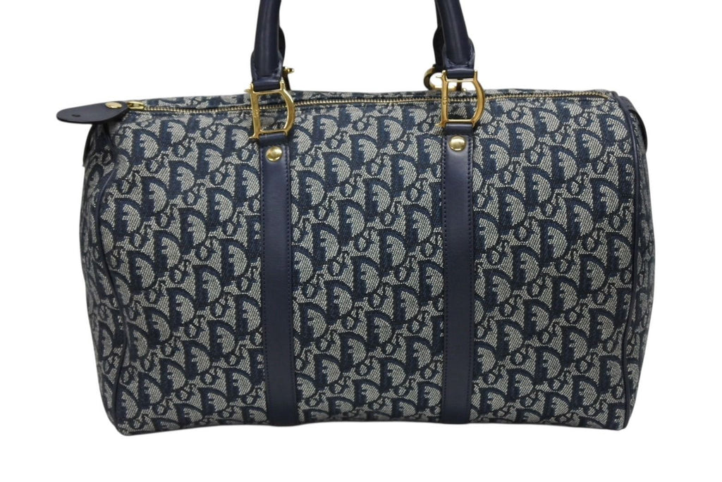 Dior Trotter Handbag Galliano Era Navy — view 2