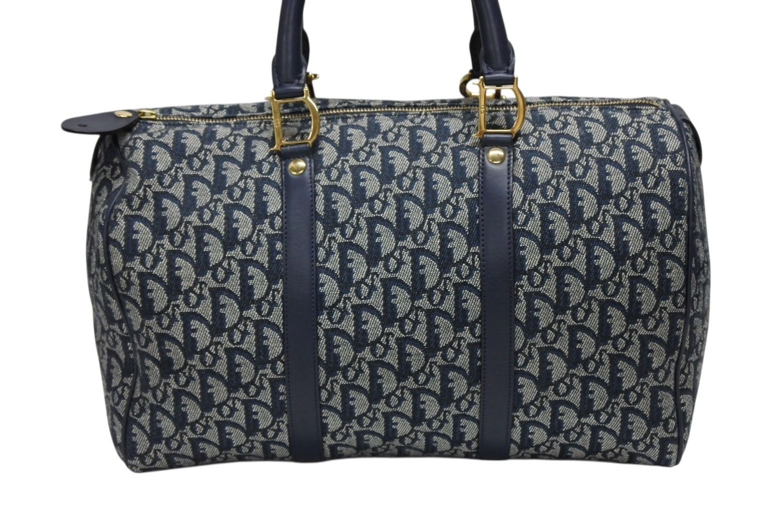 Dior Trotter Handbag Galliano Era Navy — view 2