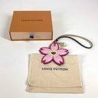 Louis Vuitton Bag Charm Cherry Blossom Monogram Canvas Brown — view 8