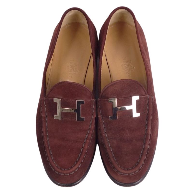 Hermes Loafer Moccasin H Logo Constance Swe — view 5