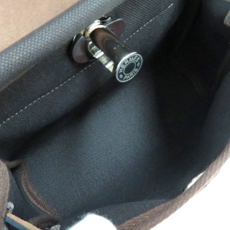 Hermes Herbag Her Bag Zip 20 Evenne Silver Hardware 2024 — view 6