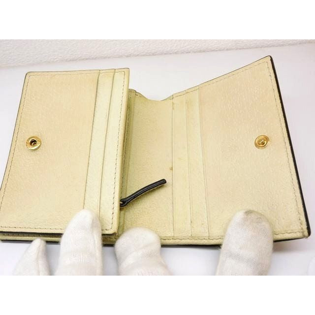 Gucci Leather Compact Wallet 7 G7 — view 3