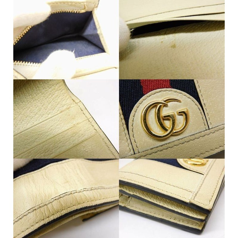 Gucci Leather Compact Wallet 7 G7 — view 4