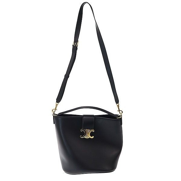 Celine Louis Bucket Bag Medium Black