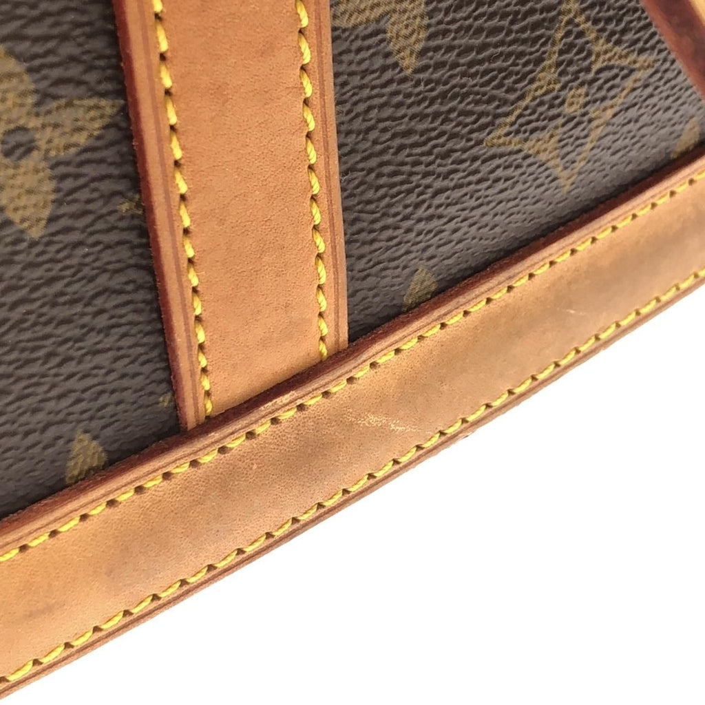 Louis Vuitton Monogram Babylon Bag Brown Marron — view 3