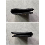 Christian Dior Ama Patent Leather Fold Wallet Card Case Coin Compact — view 2