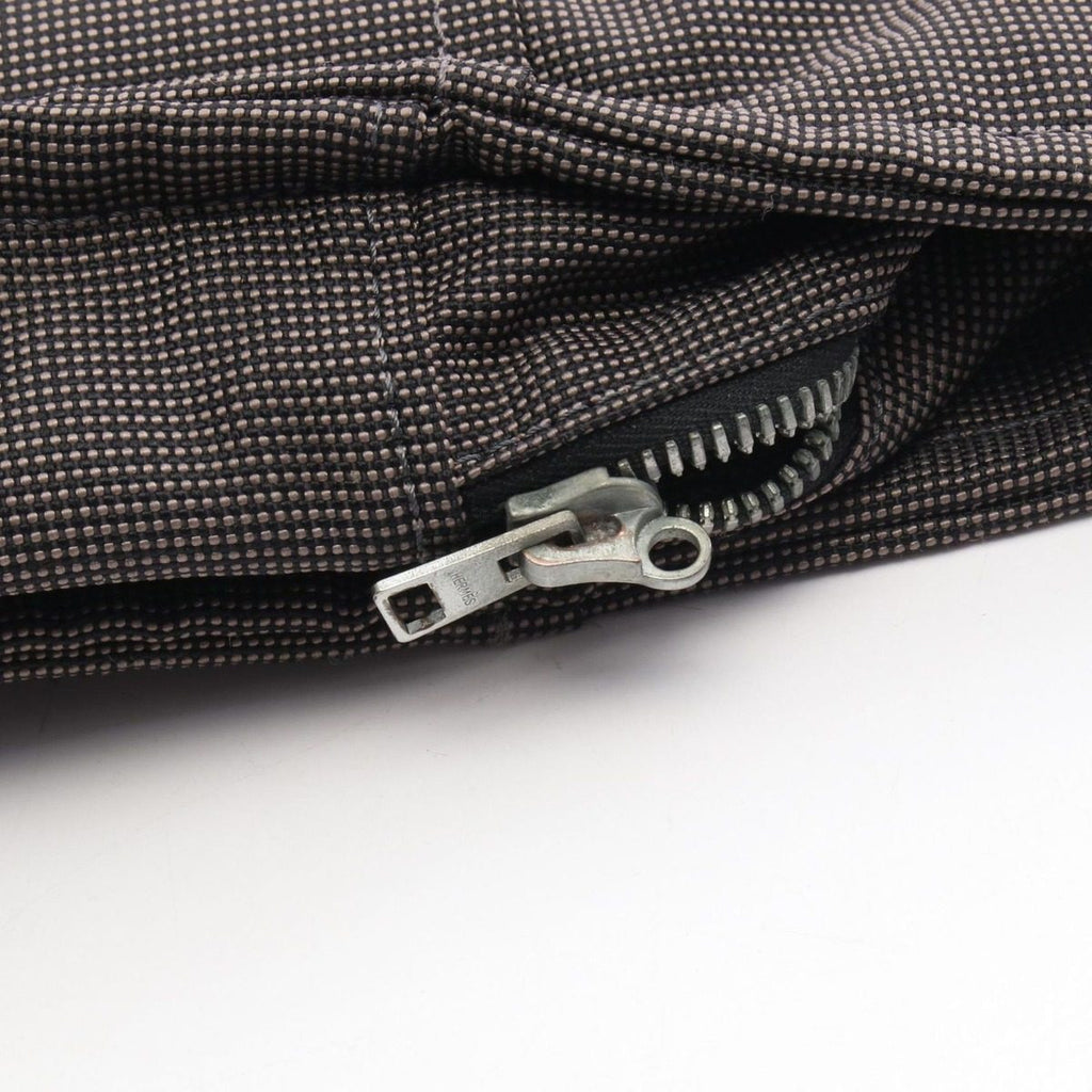 Hermes Tote Her Line MM Gray Canvas — view 8