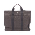 Hermes Tote Her Line MM Gray Canvas