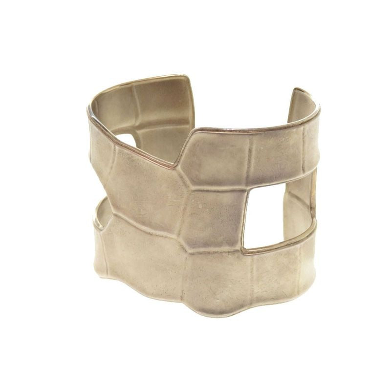 Hermes Memoire Bangle 925 Silver Accessories 1214 — view 2