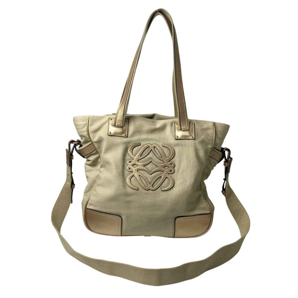 Loewe Anagram 2-Way Shoulder Bag Tote — view 2