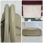 Gucci Handbag Ski GG Leather White Abbey Formal Travel — view 4