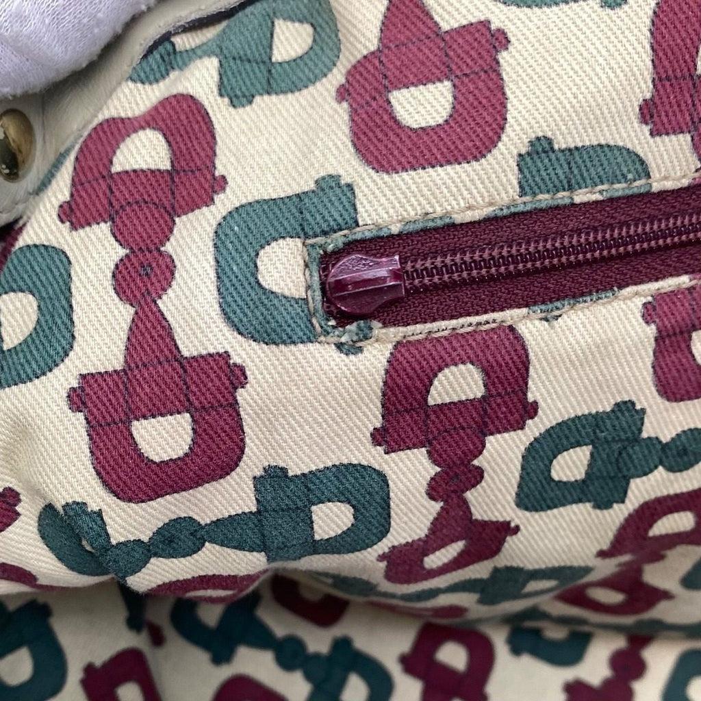 Gucci Handbag Ski GG Leather White Abbey Formal Travel — view 9