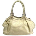 Gucci Handbag Ski GG Leather White Abbey Formal Travel