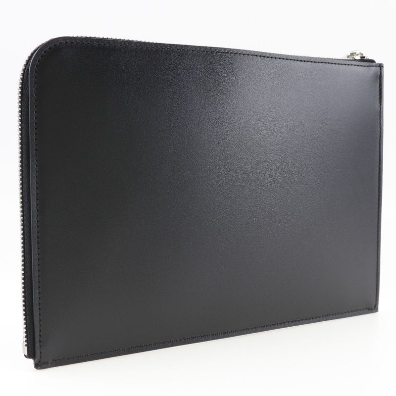 Louis Vuitton Pochette Jules PM Nomade Calf Noir Black Clutch Bag — view 3