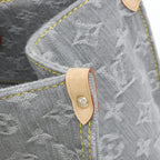 Louis Vuitton Monogram Denim On The Go Mm Bag — view 5