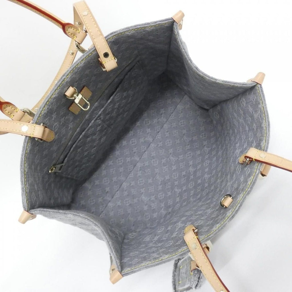 Louis Vuitton Monogram Denim On The Go Mm Bag — view 7