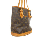 Louis Vuitton Tote Monogram Bucket PM Brown — view 2