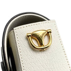 Gucci Adidas Collaboration Shoulder Bag Horsebit Logo Chain White — view 7