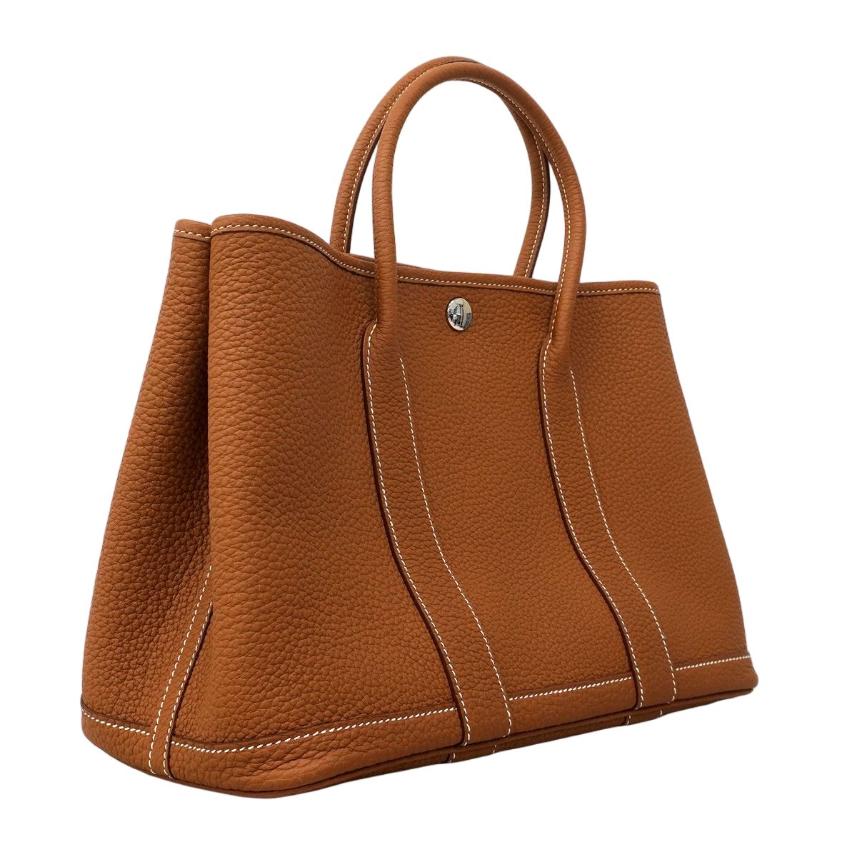 Hermes Tote Garden Party TPM Negonda Gold Silver — view 2