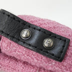 Chanel Shoulder Bag Tweed Pink — view 5