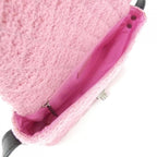 Chanel Shoulder Bag Tweed Pink — view 8