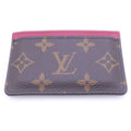 Louis Vuitton Card Holder Sample Monogram Case Brown