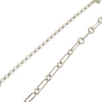 Hermes Chaine D'ancre Punk St Silver 925 Necklace 1529 — view 5